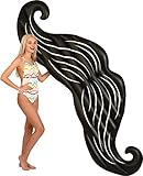 Coconut Float Gigantic Mustache 8-Foot Inflatable Pool Float, Pool Floats