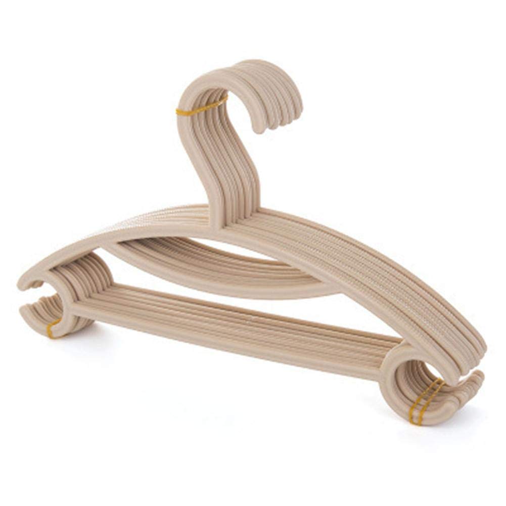 Depory Lot De 10 Cintres Vetements De Bebe Denfant En Plastique De Stockage Cintres Pour La Longueur De 30cm Beige Mobilier La Chambre De Bebe Centroarco Com