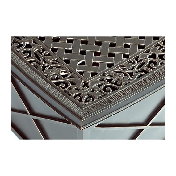 Hanover Tradumbtbl Traditions Aluminum Rust Free Patio Umbrella Base Oil Rubbed Bronze Outdoor Furniture Lavorist
