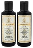 Khadi Herbal Amla & Bhringraj Shampoo- Sls & Paraben Free - 210ml (Set Of 2)