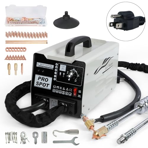 PLAYOCCAR Stud Welder Dent Repair Kit 110V, 3500A
