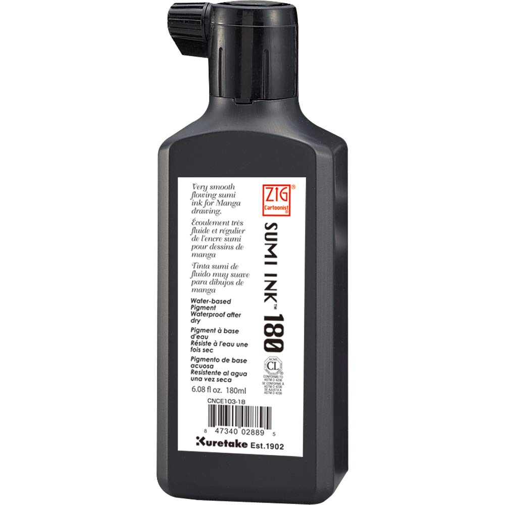 Zig Manga Drawing Ink Sumi 180ml Buy Online In Montenegro At Montenegro Desertcart Com Productid