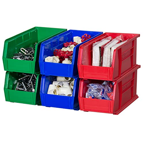 AkroMils 30230 Plastic Storage Stacking Hanging Akro Bin, 11Inch by 5