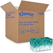 Kleenex Hand Towels (11268), Ultra Soft and Absorbent, Pop-Up Box, 18 Boxes / Case, 70 Paper Hand Towels / Box