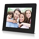Sungale PF709-7 inch Digital Photo Frame with 0.3" Ultra-slim Design, High Definition LCD Screen (Black)