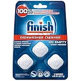 Finish In-Wash Dishwasher Cleaner: Clean Hidden Grease & Grime, 3 Count (Pack of 1)