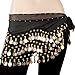 Bellylady Gold Coins Belly Dance Hip Scarf, Wholesale Dance Belt & Gypsy Bracelet