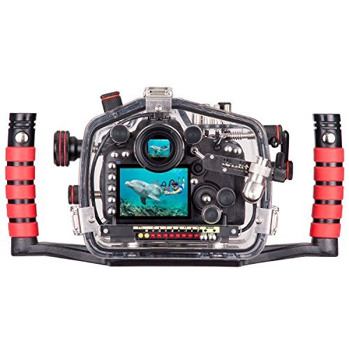 Ikelite 6871.08 Underwater Camera Housing with E-TTL for the Canon EOS 7D Mark II Digital Camera, Clear Molded