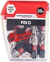 Milwaukee MIL472041 Impact Duty Bits PZ2 x 25mm Pack of 25 view 2