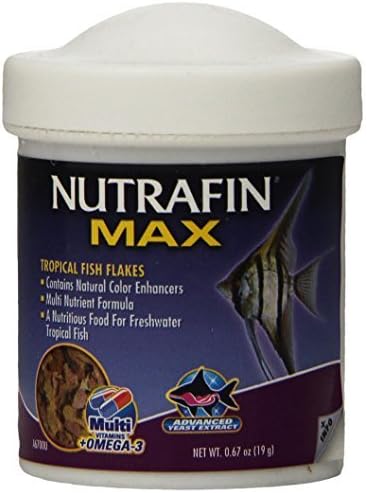 Nutrafin Max Tropical Fish Flakes, 0.67-Ounce by Nutrafin