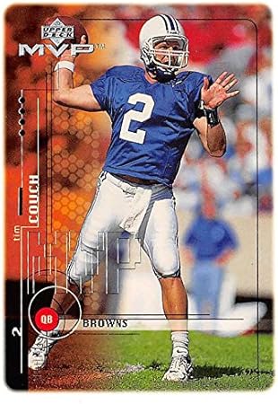 Tim Couch Football Card Kentucky Wildcats 1999 Upper Deck Mvp