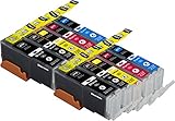 Sherman Ink Cartridges © Compatible Canon CLI-271 XL PGI-270 XL 10 Pack Ink Cartridge for Printers: Pixma MG7720, MG6820, MG6821,MG6822, MG5720, MG5722, MG5721 Printer PGI-270XL CLI-271XL