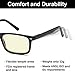 GAMMA RAY OPTICS Blue Light Blocking Computer Glasses 0.00