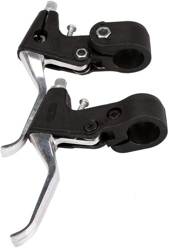 Pair of Alloy Brake Levers Three Finger for Mountain Bikes