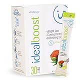 IdealBoost, Weight Loss Drink Mix Packets, Coconut Lime, w/ Hunger Blocking and Energy Blends, 30 Servings…