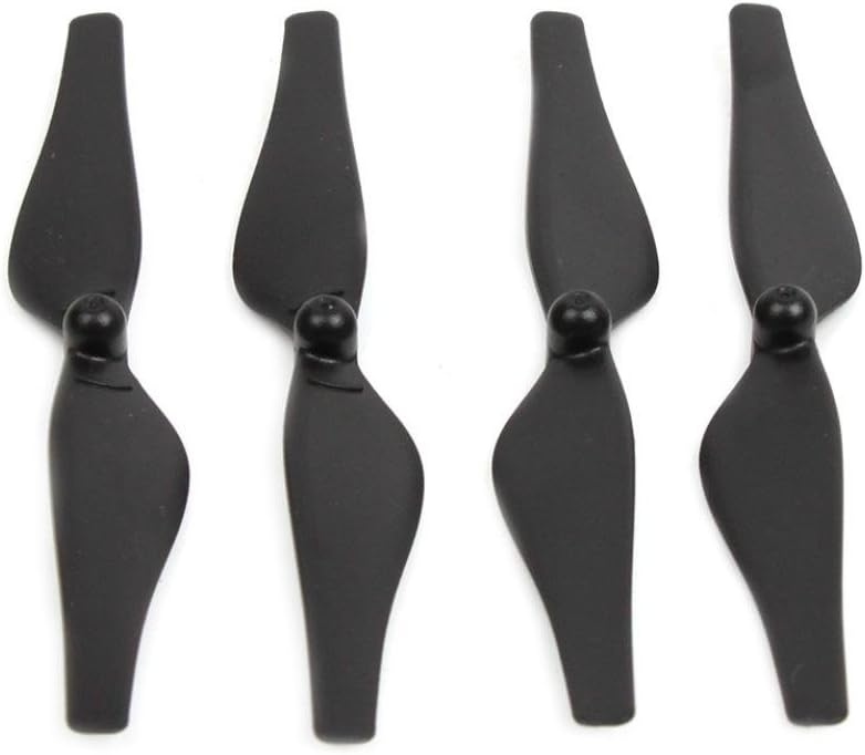 Diadia Pro Low-Noise Quick-Release for DJI Tello Drone Propellers CCW CW Props Blades (4PC) (Black)