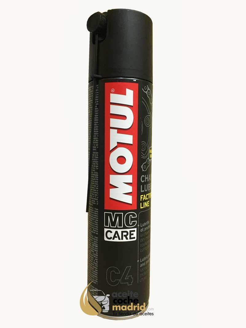 Amazon MOTUL(モチュール) C4 CHAIN LUBE FACTORY LINE (C4チェーンルブ ファクトリーライン) スプレー式2輪(オンロード) チェーン潤滑用 (競技