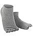 Gaiam Toeless, Heather Grey, One Size fits Most