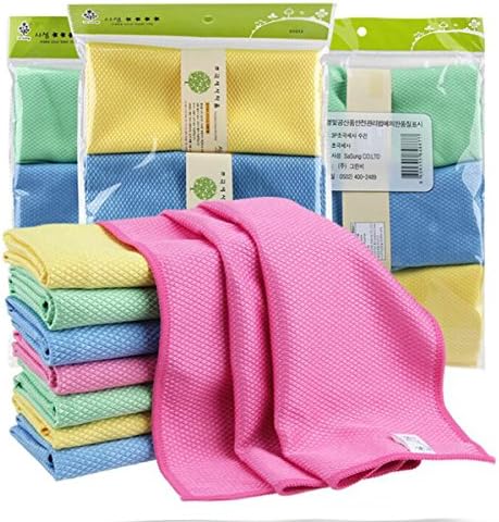 Glass Cleaning Cloths -3 Pack | Lint Free - Streak Free | Quickly and Easily Clean Mirrors Without Chemicals,Especially suitable for Assember mirror