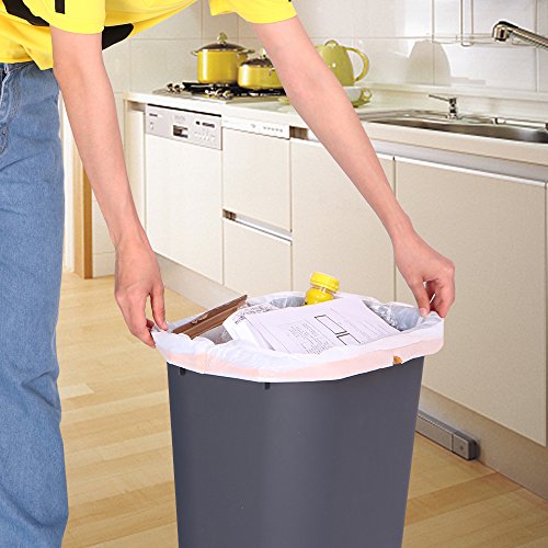 Trash Bags,TOLOCO Ultra Strong Garbage Bags,Tall Kitchen Drawstring Trash Can Bags,16 Gallon,Fresh Clean,120 Count,Ultra Strong Unscented Multipurpose Garbage Bags for Kitchen Trash Can/Bin