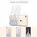 Unov Case Compatible with iPhone SE (2022) iPhone SE (2020) iPhone 8 iPhone 7 Case Clear with Design Embossed Pattern TPU Soft Shock Bumper Absorption Slim Protective 4.7 Inch (Watercolor Castle)