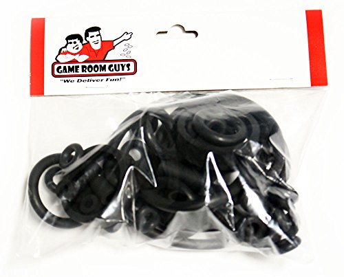 Williams Indiana Jones Pinball Black Rubber Ring Kit