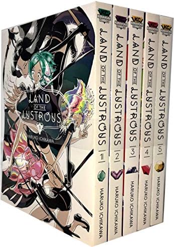 Land of the Lustrous Volume 1- 5 Collection 5 Books Set By Haruko Ichikawa