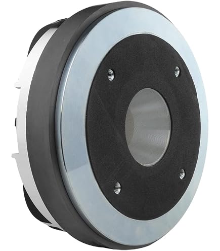 DS18 PRO-DKN25 1" Neo Phenolic Driver & Horn Kit - 60W RMS, 8 Ohm, Pair Of Professional Vehicle Tweeters