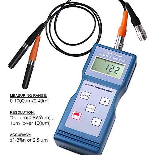 Gain Express Instruments Paint Coating Thickness Meter Gauge with F and ...