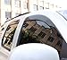 Auto Ventshade [AVS] Low Profile Ventvisor | 2009 - 2017 Chevrolet Traverse, Smoke - 4 pc. | 894020