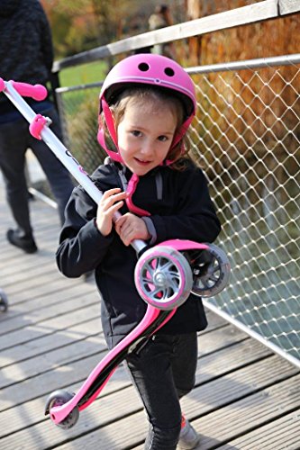 Globber Primo Lights V2 423-110-2 Neon Pink - Thumbnail 3