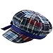 LADIES TWILL NEWSBOY PLAID CAP