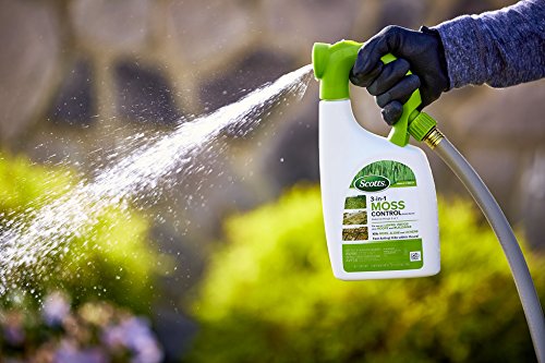Scotts 3-in-1 Moss Control Ready-Spray, 32-Ounce