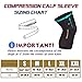 Thx4 Copper Infused Compression Knee Sleeve(1 Pair) - #1 Copper Fit Support -Guaranteed Recovery Knee Brace-Idea for Sports, Running, Jogging, Arthritis, Joint Pain Relief -Large