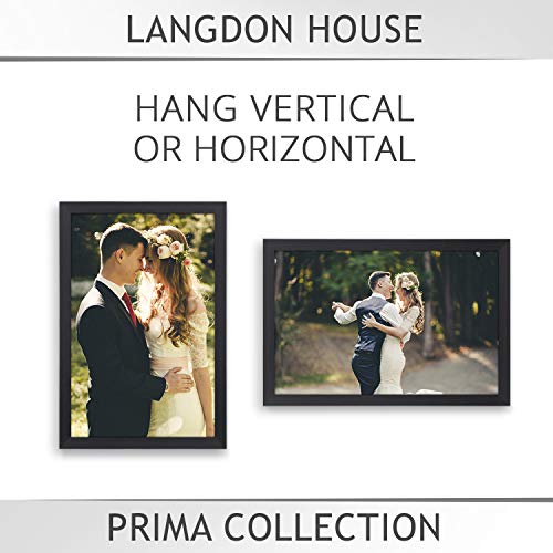 image for Langdon House 12x18 Poster Frame (Black, 4 Pack), Gallery Picture Fram
