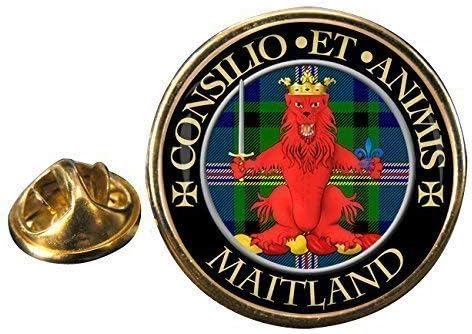Maitland Scottish Clan Lapel Pin Badge