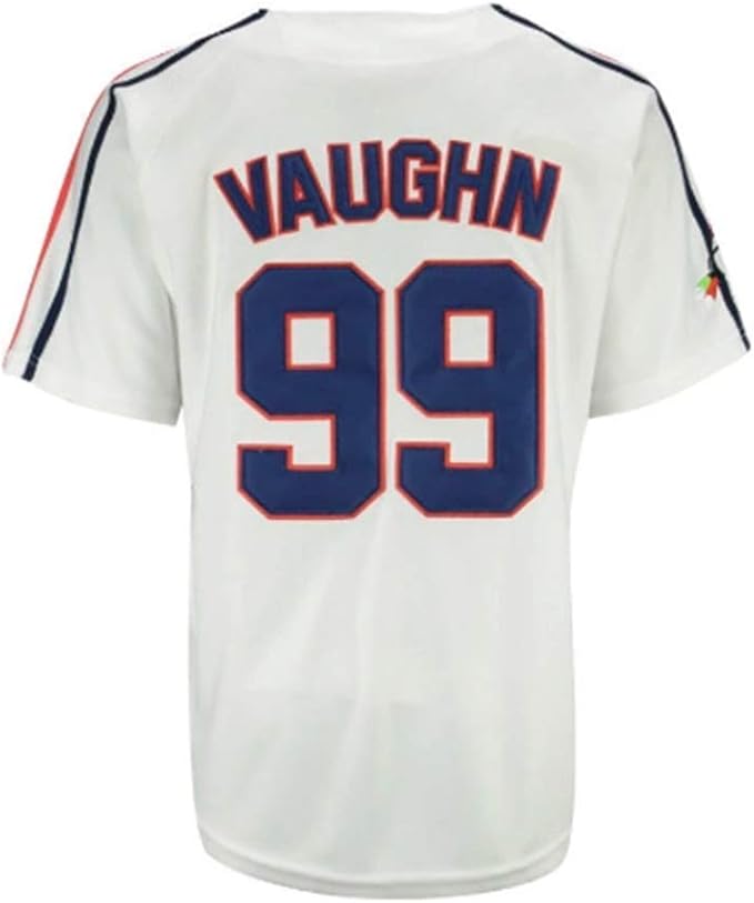 borizcustoms Ricky Vaughn Men's Movie Baseball Jersey White Amazon.ca