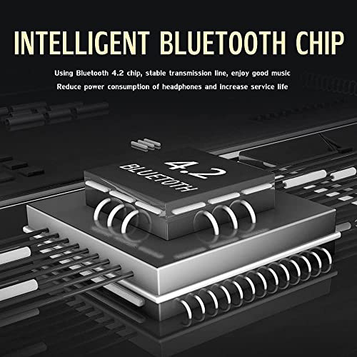 Wireless Headphone, Bluetooth Headphone,Sports Earbuds, Magnetic Earbuds,Built-in Microphone IPX6 Waterproof Stereo Headphone,for GymRunning Noise Cancelling Headsets