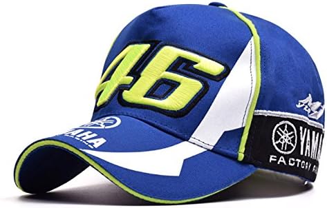 Rossi VR46 Baseball Cap Moto GP 46 Motorcycle 3D Races Embroidered Beanie Men Women Snapback Caps Yamaha Hats