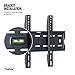 VonHaus Fixed TV Wall Mount Bracket, Ultra Slim and Space Saving for Most 15-42 inch LCD LED 3D Plasma Flat Screen TVs, Strong 88lbs Weight Capacity