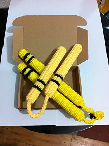 Royal Union Hand Made 2 Pcs of Hand Made Martial Art Stick Taekwondo Karate Sticks with Chains