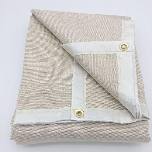 Welding Blanket 18oz 600g/m2 Heat Treated Fiberglass Sparks Protector 2.0mx2.0m (2.0mx2.0m)