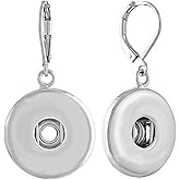The Good Bead Ginger Snaps Silver LEVERBACK Earrings Interchangeable Jewelry Accessory SN90-43