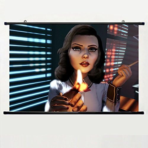 Popular And Unqiue Designed Home Decor Art Game Poster With Bioshock Infinite(3) Wall Scroll Poster Fabric Painting 24 X 16 Inch (60cm X 40 cm)