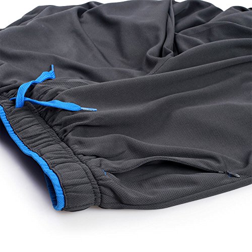 image for Duuluup Men Sport Pants - Quick Dry Active Sports Jersey Pants Color M