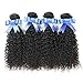 Brazilian Virgin Curly Hair Weave 4 Bundles 7A 100% Unprocessed Human Hair Extensions Natural Color by Lovenea