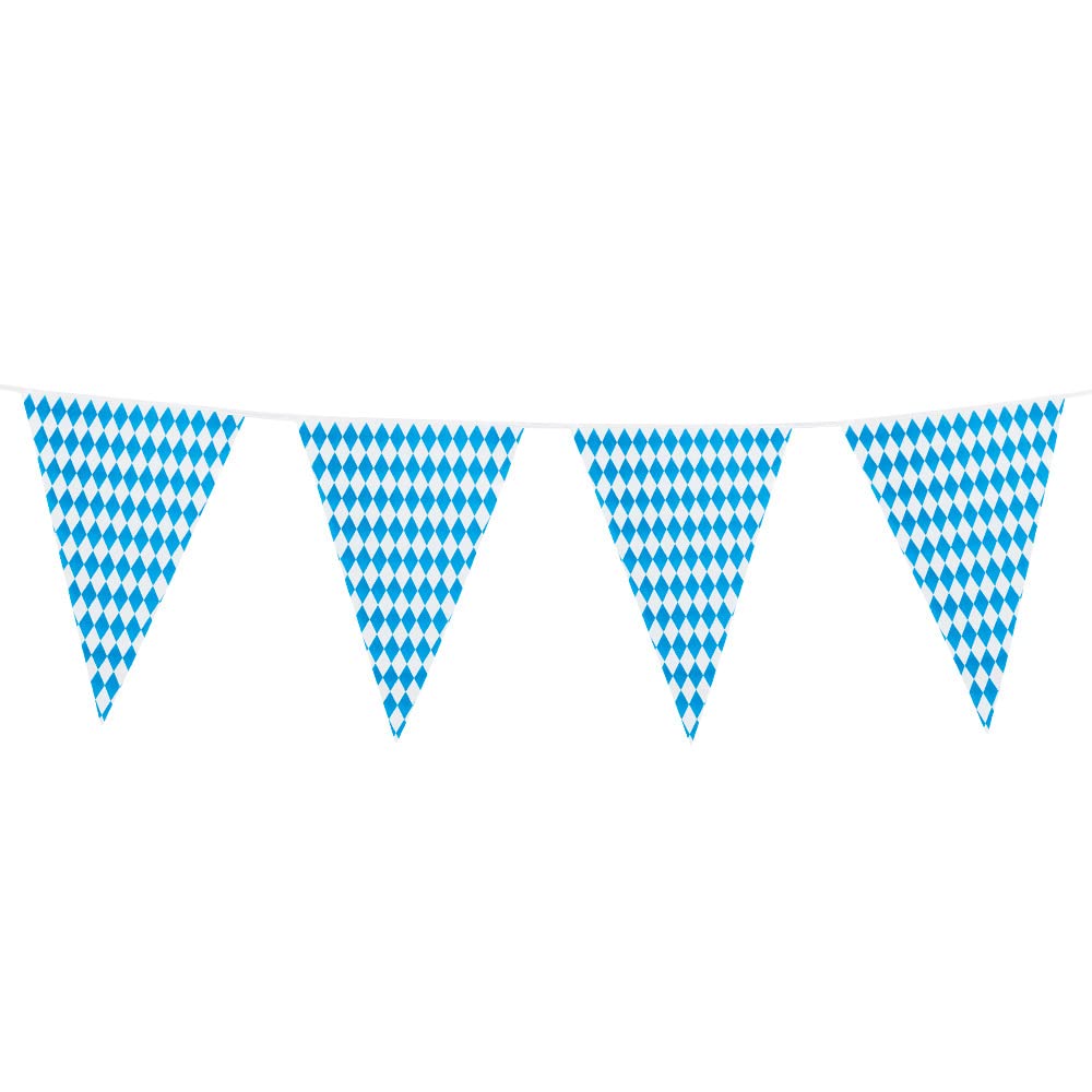 Boland 54260 Beer Party Bunting Blue/White
