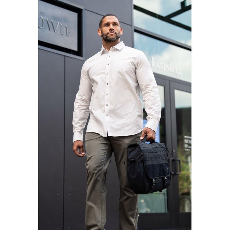 5.11 Tactical Unisex Overwatch Messenger Bag, Shoulder Strap Laptop Carrying Case, 18 Liter Capacity, Style 56648ABR, Black