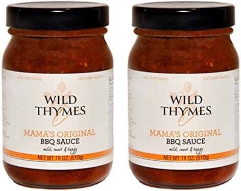 Best BBQ Wild Thymes BBQ Sauce (Original, 2 Pack)