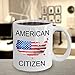 Hoy Polloy American Citizen Mug, American Citizen, Flag for Patriots New Americans, July 4th, Coffee Cup